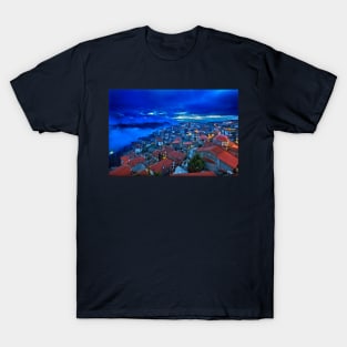 Night falling in Arachova T-Shirt